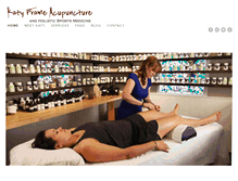 Tablet Screenshot of katyframeacupuncture.com